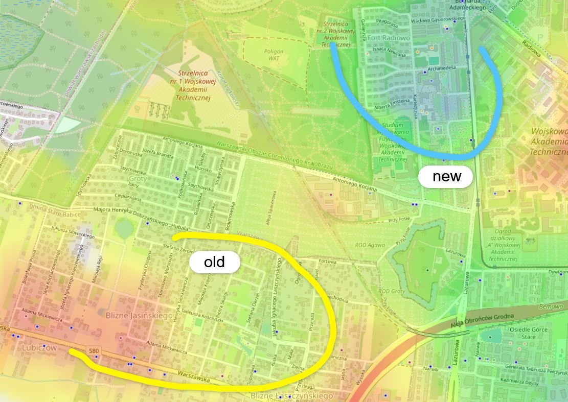 HotMap heat map in "Quiet and calm" mode